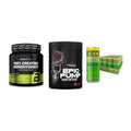 Kraft-Stack: BioTech Creatine + Peak EPIC Pump + Nocco BCAA Drink – alle enthaltenen Artikel