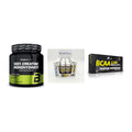 Kraft-Stack: BioTech Creatine + NNT Extreme + Olimp BCAA Mega – alle enthaltenen Artikel
