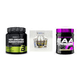 Kraft-Stack: BioTech Creatine + NNT Extreme + Scitec EAA Xpress – alle enthaltenen Artikel
