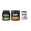Kraft-Stack: BioTech Creatine + ESN Crank Booster + NNT EAA 500g – alle enthaltenen Artikel