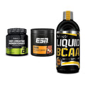 Kraft-Stack: BioTech Creatine + ESN Crank Booster + BioTech Liquid – alle enthaltenen Artikel