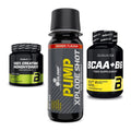 Kraft-Stack: BioTech Creatine + Olimp Pump Xplode + BioTech BCAA+B6 – alle enthaltenen Artikel