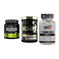 Kraft-Stack: BioTech Creatine + Kevin Levrone + MST 21 Amino – alle enthaltenen Artikel