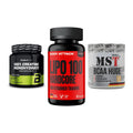 Kraft-Stack: BioTech Creatine + Body Attack LIPO + MST BCAA Huge 200 – alle enthaltenen Artikel