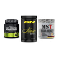 Kraft-Stack: BioTech Creatine + GN Narc Pump + MST BCAA Huge 200 – alle enthaltenen Artikel