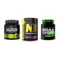 Kraft-Stack: BioTech Creatine + Nutrend N1 + Scitec BCAA – alle enthaltenen Artikel