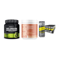 Kraft-Stack: BioTech Creatine + RAW Nutrition + Nocco BCAA Drink – alle enthaltenen Artikel