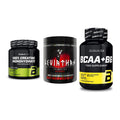 Kraft-Stack: BioTech Creatine + Viking Power + BioTech BCAA+B6 – alle enthaltenen Artikel