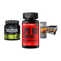 Kraft-Stack: BioTech Creatine + Body Attack LIPO + Nocco BCAA Drink – alle enthaltenen Artikel
