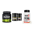 Kraft-Stack: BioTech Creatine + Dedicated + MST BCAA 1000 (90 – alle enthaltenen Artikel