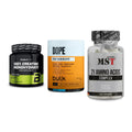 Kraft-Stack: BioTech Creatine + Bulk Dope + MST 21 Amino – alle enthaltenen Artikel