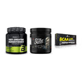 Kraft-Stack: BioTech Creatine + #GYMJUICE SUIZIDE + Olimp BCAA Mega – alle enthaltenen Artikel