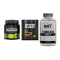 Kraft-Stack: BioTech Creatine + ESN Crank Pump + MST 21 Amino – alle enthaltenen Artikel