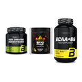 Kraft-Stack: BioTech Creatine + Peak Epic Pump + BioTech BCAA+B6 – alle enthaltenen Artikel