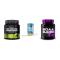 Kraft-Stack: BioTech Creatine + FA Nutrition ICE + Scitec BCAA 6400 – alle enthaltenen Artikel