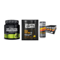 Kraft-Stack: BioTech Creatine + ESN Crank Pump + Nocco BCAA Drink – alle enthaltenen Artikel