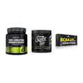 Kraft-Stack: BioTech Creatine + #GYMJUICE SUIZIDE + Olimp BCAA Mega – alle enthaltenen Artikel