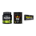Kraft-Stack: BioTech Creatine + Peak Epic Pump + Olimp BCAA Mega – alle enthaltenen Artikel