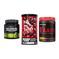 Kraft-Stack: BioTech Creatine + BAD ASS Pump + Body Attack – alle enthaltenen Artikel