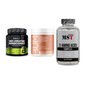 Kraft-Stack: BioTech Creatine + RAW Nutrition + MST 21 Amino – alle enthaltenen Artikel