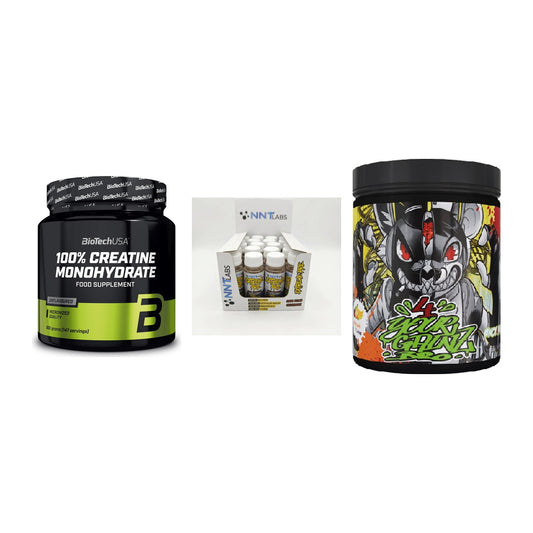 Kraft-Stack: BioTech Creatine + NNT Extreme + BPS-Pharma EAA´s – alle enthaltenen Artikel