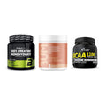Kraft-Stack: BioTech Creatine + RAW Nutrition + Olimp BCAA Mega – alle enthaltenen Artikel