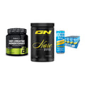 Kraft-Stack: BioTech Creatine + GN Narc Pump + Nocco BCAA Drink – alle enthaltenen Artikel