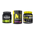Kraft-Stack: BioTech Creatine + Nutrend N1 + BioTech BCAA Zero – alle enthaltenen Artikel