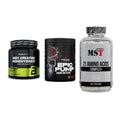 Kraft-Stack: BioTech Creatine + Peak EPIC Pump + MST 21 Amino – alle enthaltenen Artikel