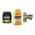 Kraft-Stack: BioTech Creatine + Scitec Jumbo + Nocco BCAA Drink – alle enthaltenen Artikel
