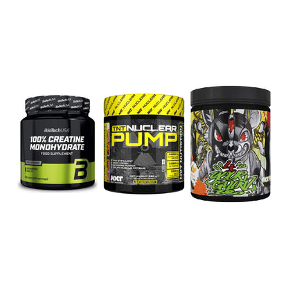 Kraft-Stack: BioTech Creatine + NXT Nutrition TNT + BPS-Pharma EAA´s – alle enthaltenen Artikel
