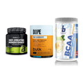 Kraft-Stack: BioTech Creatine + Bulk Dope + Blackline – alle enthaltenen Artikel