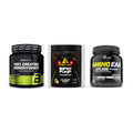 Kraft-Stack: BioTech Creatine + Peak Epic Pump + Olimp Amino EAA – alle enthaltenen Artikel