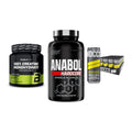 Kraft-Stack: BioTech Creatine + Nutrex Anabol + Nocco BCAA Drink – alle enthaltenen Artikel