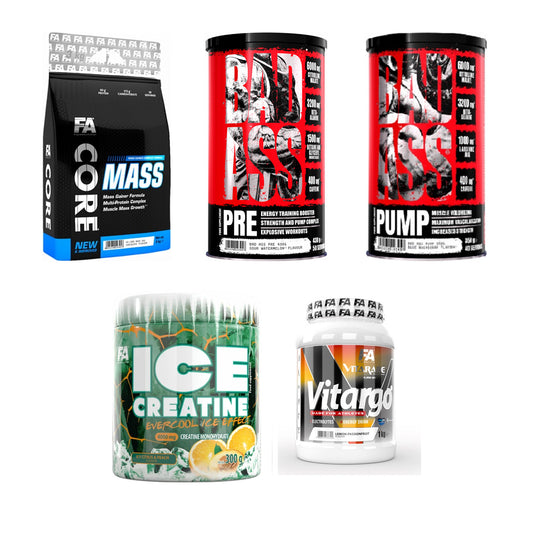 FA - Fitness Authority Marken-Großset: FA Nutrition Core + 4 weitere – alle enthaltenen Artikel