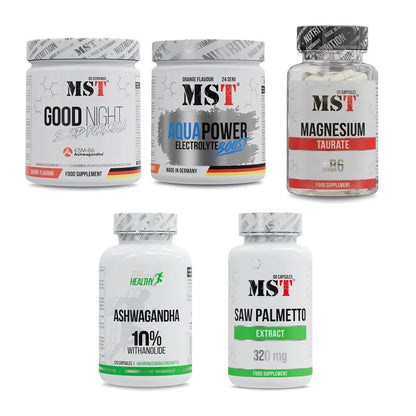 MST Marken-Großset: Good Night Sleep + Aqua Power + 3 weitere – alle enthaltenen Artikel