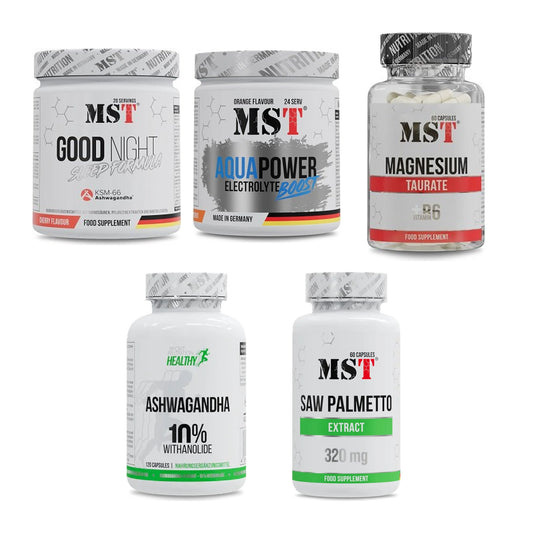 MST Marken-Großset: Good Night Sleep + Aqua Power + 3 weitere – alle enthaltenen Artikel
