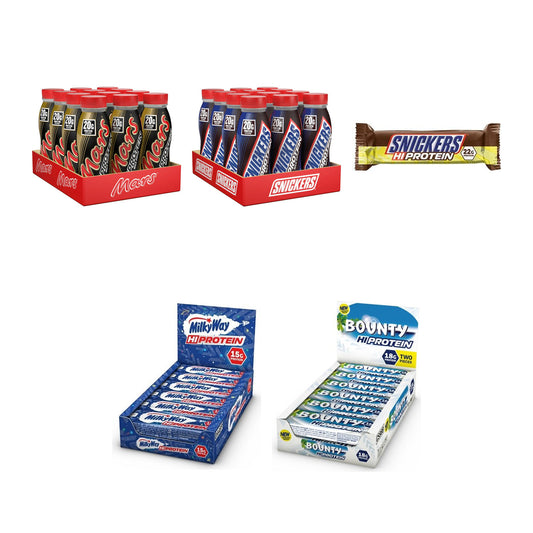 Značková velká sada MARS Inc.: High Protein + Snickers High + 3 další - všechny položky v ceně