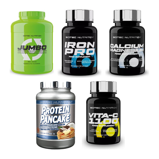 Scitec Nutrition Marken-Großset: Jumbo + 4 weitere – alle enthaltenen Artikel