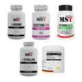 MST Marken-Großset: L-Arginine 120 + Coenzyme Q10 200 + 3 weitere – alle enthaltenen Artikel