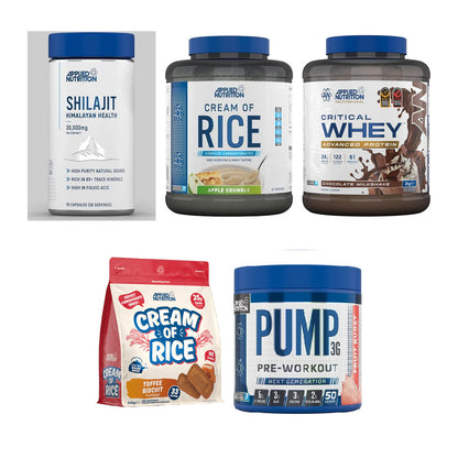 Applied Nutrition Marken-Großset: Nutrition Shilajit + 4 weitere – alle enthaltenen Artikel