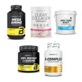 BioTech USA Marken-Großset: Mega Amino + Clear Collagen + 3 weitere – alle enthaltenen Artikel