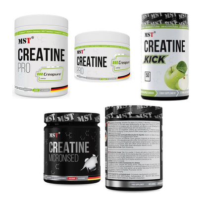 MST Marken-Großset: Creatin Pro CREAPURE + 4 weitere – alle enthaltenen Artikel