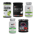 MST Marken-Großset: Creatine Kick + Creatin Monohydrate + 3 weitere – alle enthaltenen Artikel