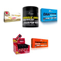 Olimp Marken-Großset: Omega 3 Gold + Anabolic Amino + 3 weitere – alle enthaltenen Artikel