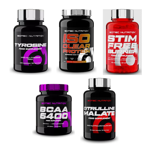 Scitec Nutrition Marken-Großset: Tyrosine + 4 weitere – alle enthaltenen Artikel