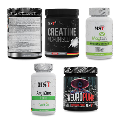 MST Marken-Großset: Creatin Monohydrate + 4 weitere – alle enthaltenen Artikel