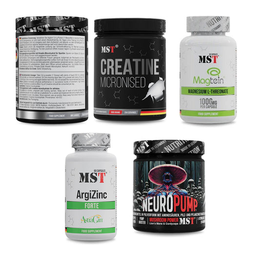 MST Marken-Großset: Creatin Monohydrate + 4 weitere – alle enthaltenen Artikel