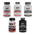 MST Marken-Großset: Guarana 22% + Magnesium Taurat + 3 weitere – alle enthaltenen Artikel