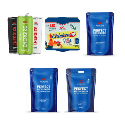XXL Nutrition Marken-Großset: Nutrition Energize! Energy + 4 weitere – alle enthaltenen Artikel